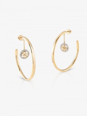 Aretes Guess Life In 4g Mujer Dorados | SE-973606