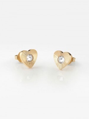 Aretes Guess "Studs Party" Mujer Dorados | SE-619015