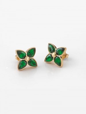 Aretes Guess "Studs Party" Mujer Verdes | SE-874193