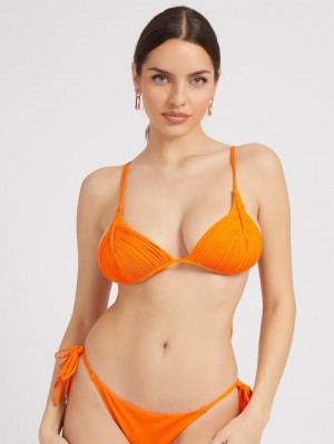 Bikini Guess Triangle Mujer Naranjas | SE-989967