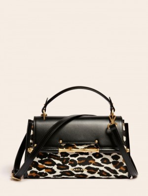 Bolsa de Mano Guess Alia Real Leather Mujer Animalier | SE-489874