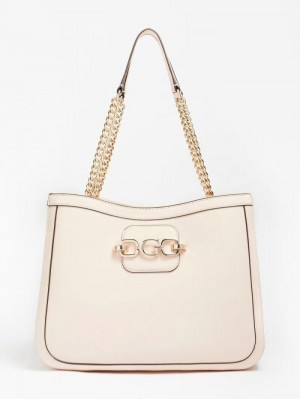 Bolsa de Mano Guess Hensely G Mujer Rosas | SE-603327