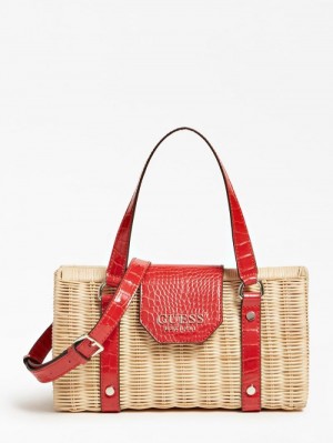 Bolsa de Mano Guess Paloma Mujer Rojos | SE-125401