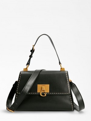 Bolsa de Mano Guess Stephi Mujer Negros | SE-208869