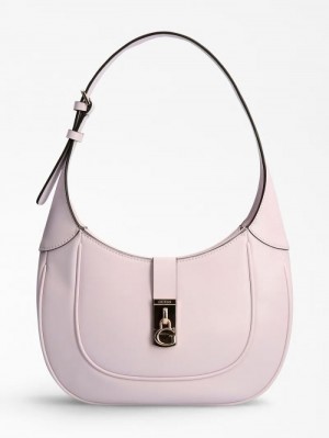 Bolso Hobo Guess Maimie Mujer Rosas Claro | SE-470399