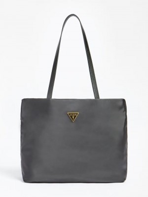 Bolsos Shopper Guess Darina Mujer Negros | SE-206185