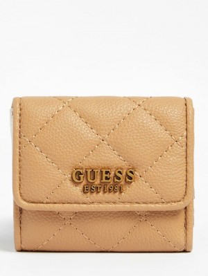 Carteras Guess Abey Mujer Beige | SE-711834