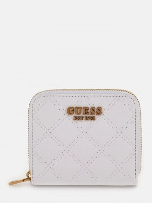 Carteras Guess Giully Quilted Mini Mujer Blancos | SE-025000