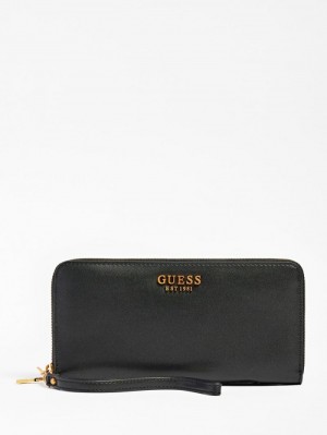 Carteras Guess Laurel Maxi Mujer Negros | SE-819389