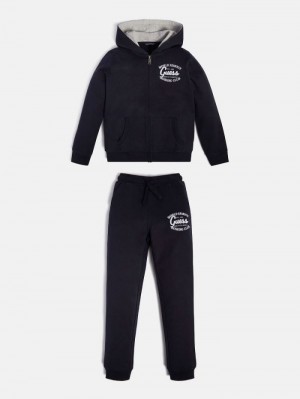 Conjuntos Guess Sweatshirt And Pant Active Niños Azules | SE-359688