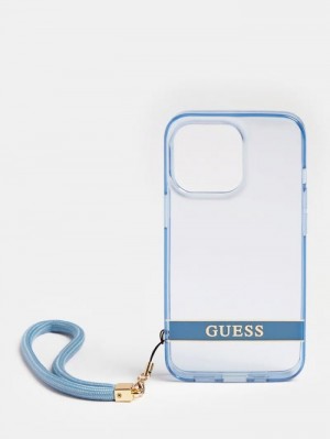 Cover Guess Iphone 13 Pro Translucent Mujer Azules |