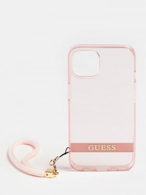 Cover Guess Iphone 13 Translucent Mujer Rosas | SE-670417