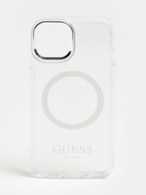 Cover Guess Iphone 14 Magsafe Mujer Plateados | SE-577436