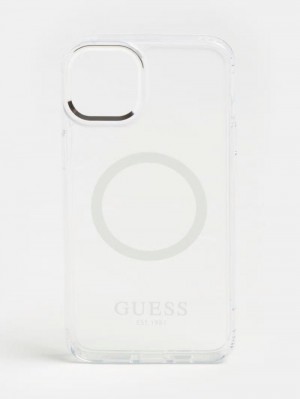 Cover Guess Iphone 14 Plus Magsafe Mujer Plateados | SE-981882