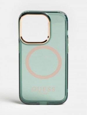 Cover Guess Iphone 14 Pro Magsafe Mujer Verdes | SE-343966