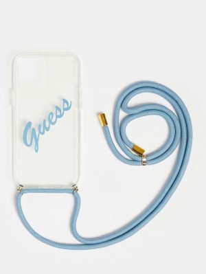 Cover Guess Shoulder Strap 12 Pro Max Mujer Azules | SE-085198