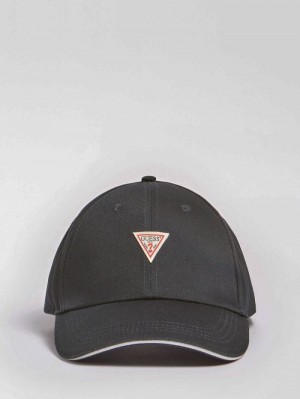 Gorras Guess Triangle Logo Hombre Azules | SE-159372