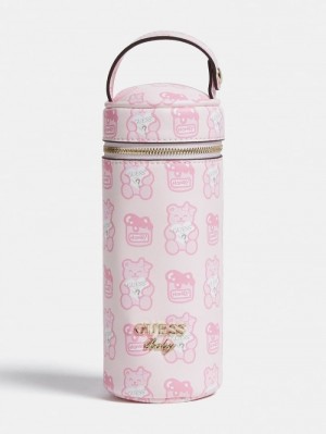 Holder Case Guess Newborn Bottle Niños Rosas | SE-427754