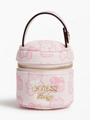 Holder Case Guess Newborn Pacifier Niños Rosas | SE-060227