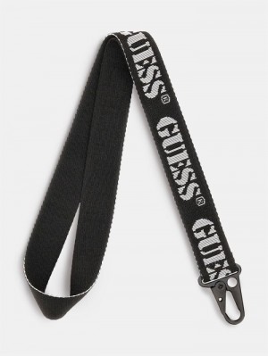 Keychain Guess Logo Hombre Negros | SE-121229