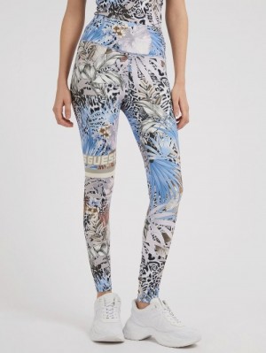 Leggins Guess All Over Print Mujer Multicolor | SE-962663