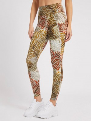 Leggins Guess All Over Print Mujer Multicolor | SE-420302