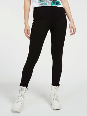 Leggins Guess Ponte Knit Mujer Negros | SE-242250