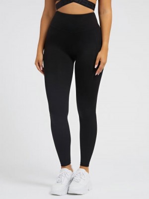 Leggins Guess Side Pocket Mujer Negros | SE-995751