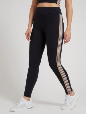 Leggins Guess Sideband Mujer Negros | SE-905054