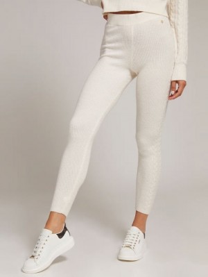 Leggins Guess Sweater Mujer Blancos | SE-981162