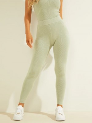 Leggins Guess Sweater Mujer Verdes | SE-009364