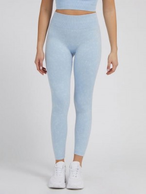 Leggins Guess Sweater Seamless Mujer Azules Claro | SE-244601