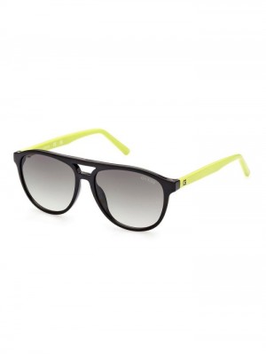 Lentes de Sol Guess Aviator Niños Negros | SE-175561