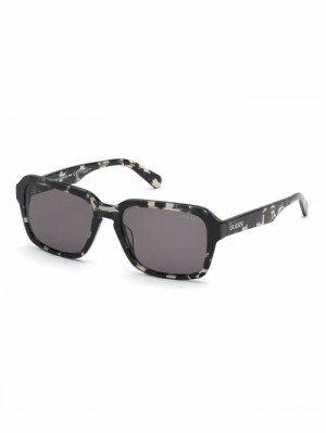 Lentes de Sol Guess Square Hombre Grises | SE-413495