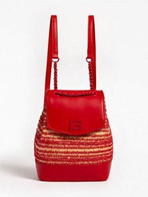 Mochilas Guess Kimi Mujer Rojos |