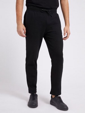 Pantalon Deportivo Guess Sweat Pant Hombre Negros | SE-544474