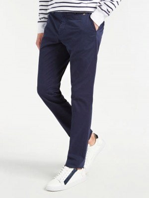 Pantalones Guess Marciano Slim Fit Hombre Azules | SE-822404