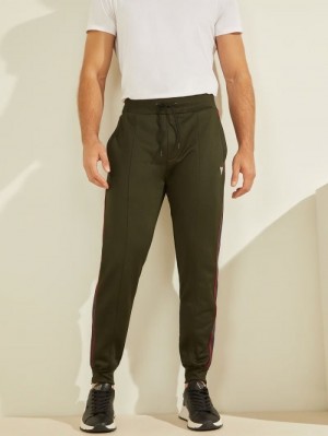 Pantalones Jogger Guess Sideband Jogger Pant Hombre Verdes | SE-851513