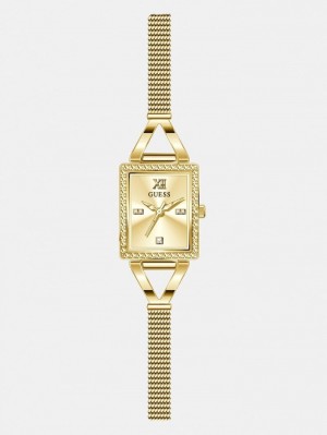 Relojes Guess Crystal Analogue Mujer Plateados | SE-457428