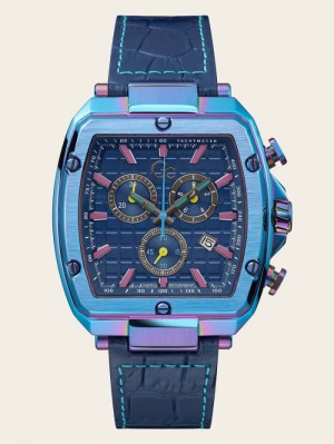 Relojes Guess GC Leather Chronograph Hombre Rainbow | SE-116721