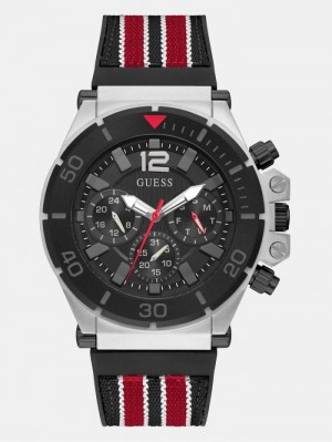 Relojes Guess Multi-function Hombre Plateados |