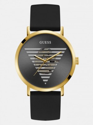 Relojes Guess Silicone Analogue Hombre Dorados | SE-472266