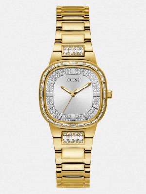 Relojes Guess Steel Analogue Mujer Plateados |