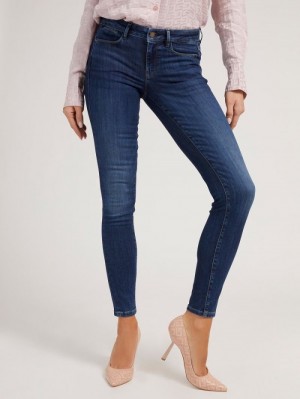 Ropa Guess Jegging Fit Mujer Azules | SE-604241