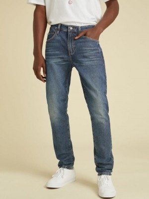 Ropa Guess Skinny Hombre Azules | SE-333193