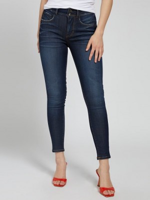 Ropa Guess Skinny Mujer Azules | SE-471298