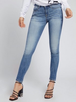 Ropa Guess Super Stretch Jegging Fit Mujer Azules | SE-557132