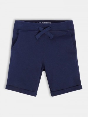 Short Guess Back Logo Niños Negros | SE-564348