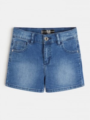 Short Guess Denim Niños Azules | SE-516081