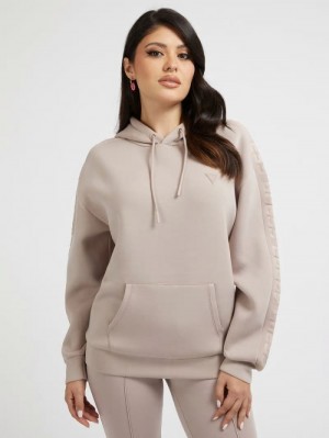 Sudaderas Guess Hooded Mujer Rosas | SE-470266